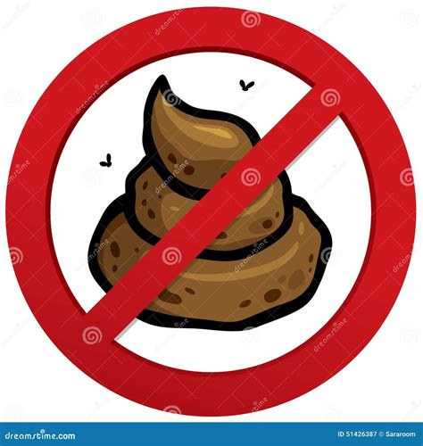 No Poop Clip Art