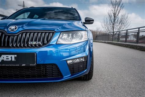 Abt Skoda Octavia Rs Wagon Gets Hp Suspension Tweaks Carscoops