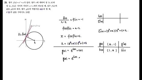 2023학년도 2022년 시행 고3 9월 모의고사 미적분 29번 Youtube