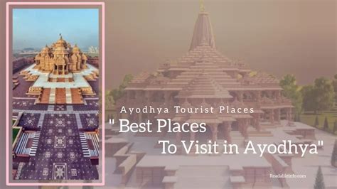 Best Places To Visit In Ayodhya Ayodhya Tourist Places Readableinfo