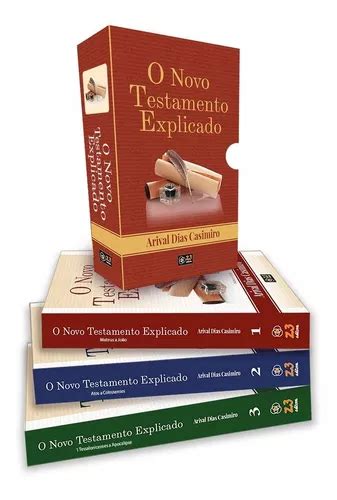 O Novo Testamento Explicado Box 03 Volumes Parcelamento Sem Juros