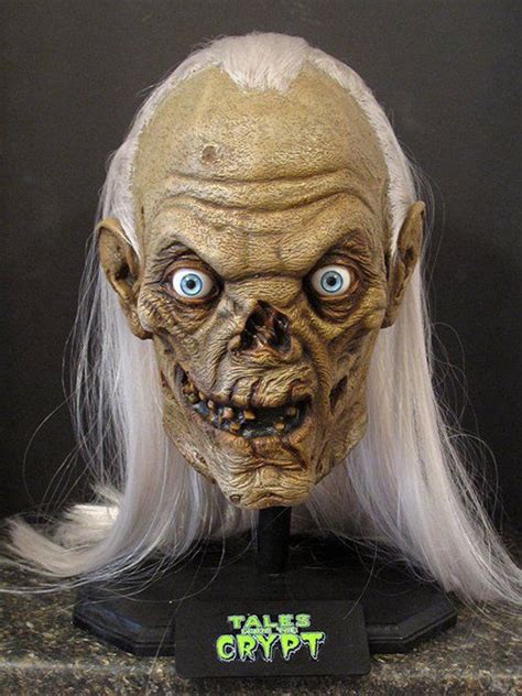 Crypt Keeper Tales From The Crypt Mask Ec Comics With Stand 11 Head