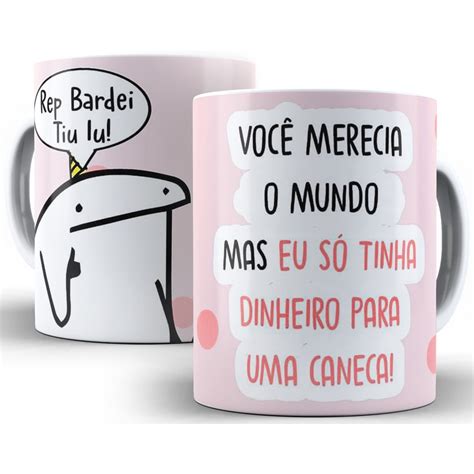 Caneca Presente Aniversario Flork Meme 325 Ml De Porcelana Shopee Brasil