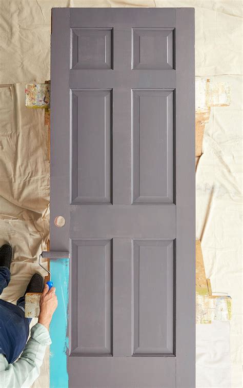 How To Paint White Interior Doors Look Like Wood Cabinets Matttroy