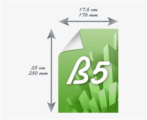 The Size Of B5 Is - B5 Paper Size In Cm - 581x621 PNG Download - PNGkit