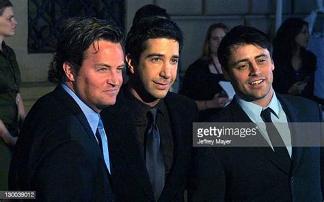 David Schwimmer Matt Leblanc Photos and Premium High Res Pictures ...