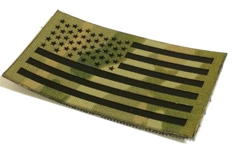 3 5x2 Inch Infrared Multicam Ir Us Flag Patch By Tacticaltextile