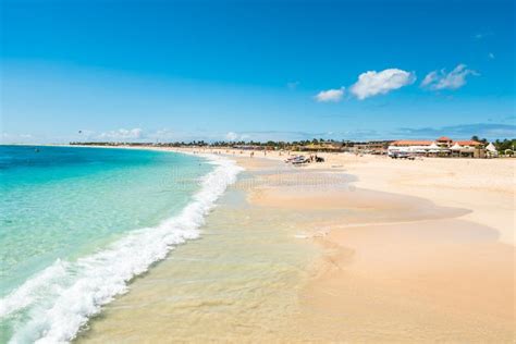 Spiaggia Della Baia Di Murdeira In Sal Capo Verde Cabo Verde