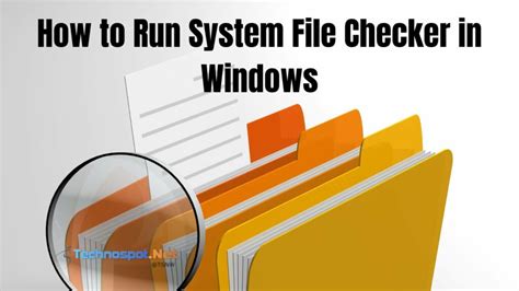 How To Run System File Checker In Windows Complete Guide