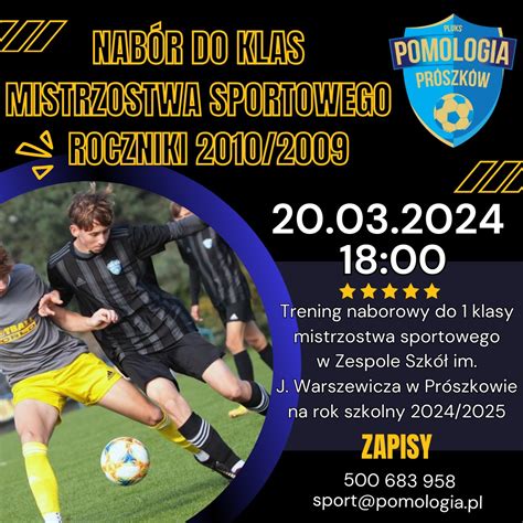 Trening naborowy do klasy Mistrzostwa Sportowego Zespół Szkół im