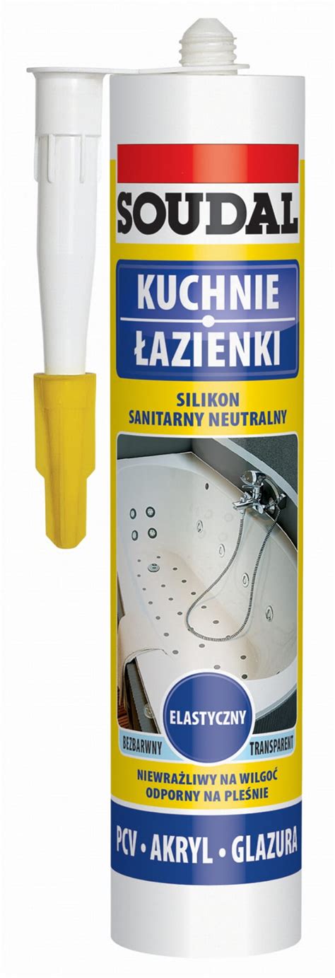 Silikon Sanitarny Neutralny Bezbarwny Ml Silikony I Akryle Soudal