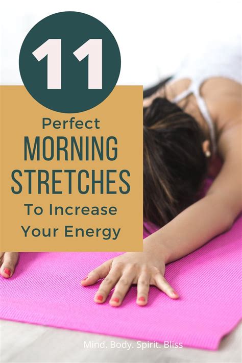 11 Perfect Morning Stretches To Kickstart Your Day (And Increase Your Energy!) - | Wellness ...