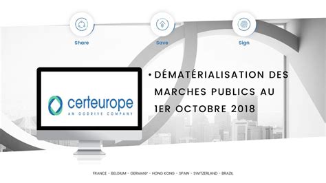 DématérialisATION DES MARCHES PUBLICS AU 1er Octobre ppt télécharger