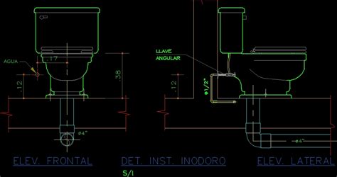 Detail Toilet DWG Detail for AutoCAD • Designs CAD