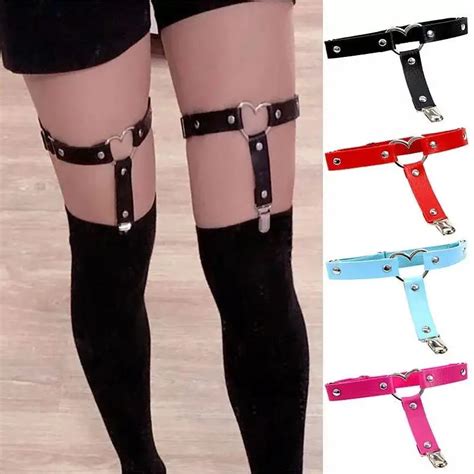 Womens Suspender Thigh Leather Pu Leather Clothing Accessory