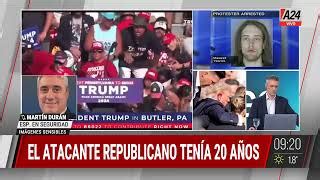 Atentado quién es el joven de 20 años que disparó contra Donald Trump