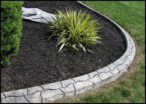 Concrete Landscape Edging Landscape Edging Landscape Design