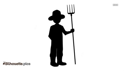 Farmer - Silhouette - Free Transparent PNG Clipart Images Download ...