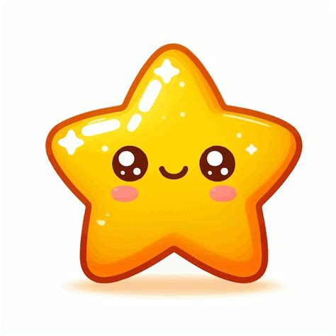 Premium Vector | Cartoon illustration of yellow star
