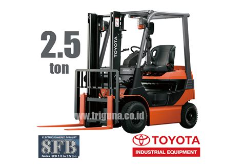 Jual Forklift Battery Ton Toyota Fb Di Indonesia