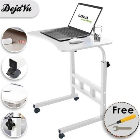 Jual Meja Laptop Roda Standing Desk Adjustable Meja Laptop Lipat