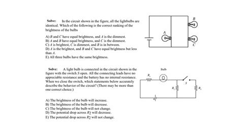 Solved B A Solve In The Circuit Shown In The Figure All