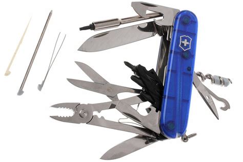 Victorinox CyberTool Bleu Transparent 1 7725 T2 Couteau Suisse Avec