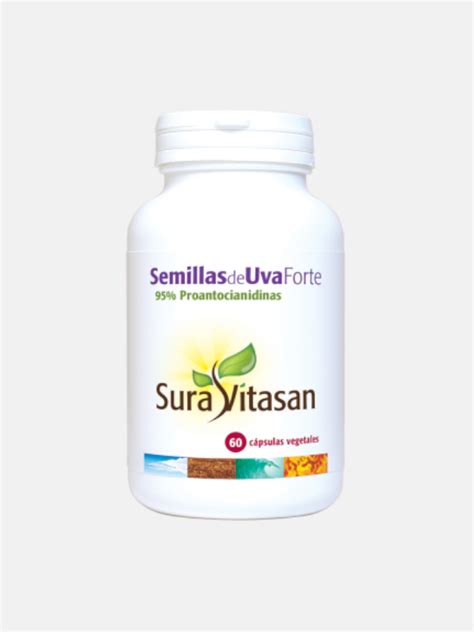 Sementes de Uva Forte 60 cápsulas Sura Vitasan NutriBio