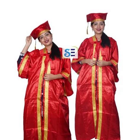 Red Graduation Gown at Rs 350/piece | Graduation Gown in Hyderabad | ID ...