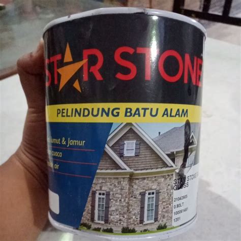 Jual Cat Batu Alam Star Stone Pelindung Batu Alam Indonesia Shopee