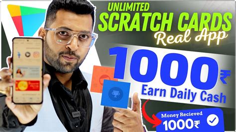 Unlimited Scratch Cards Earning Apps New Earning Apps UPi Cash