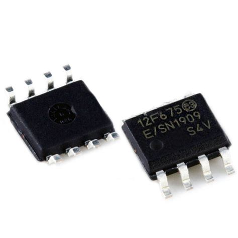 autêntico PIC12F675 E SN PIC12F675 E P MCU PIC RISC de 8 bits 1 75 KB