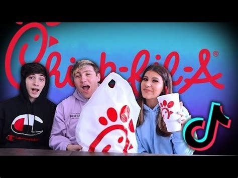 Trying Viral Tiktok Chick Fil A Food Hacks Youtube