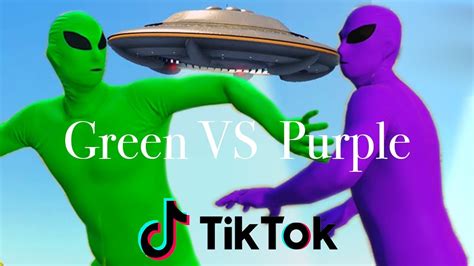 Green Alien Gang Vs Purple Alien Gang Gta Tiktok Compilation