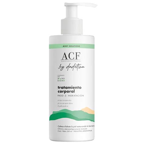 Acf By Dadatina Body Solutions Hidratación Corporal Farmacia Leloir