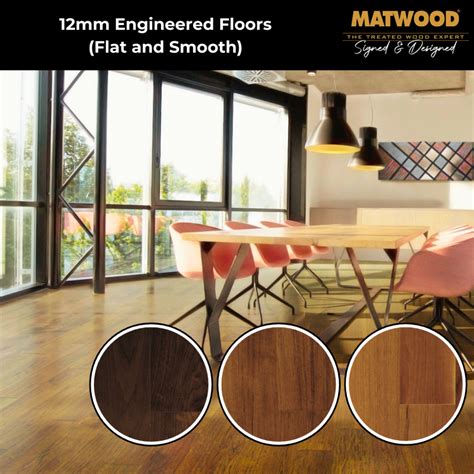 Matimco Inc Matwood 12mm Engineered Floor Flat And Smooth Surface