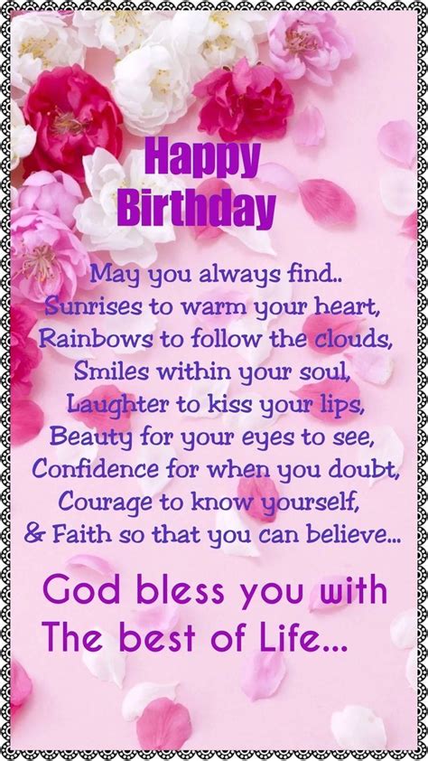 Spiritual Birthday Wishes Birthday Wishes Greeting Cards Happy