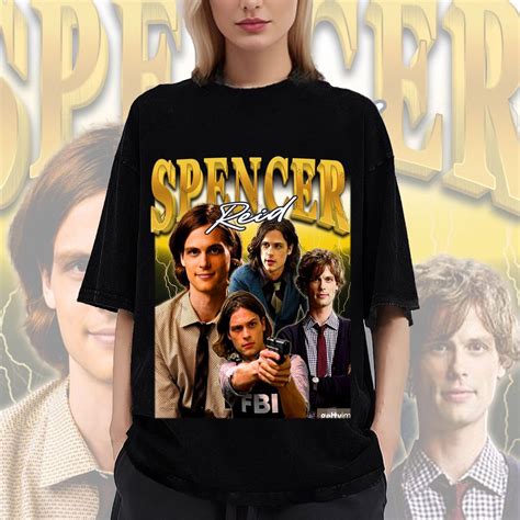 Retro Spencer Reid Shirt -Spencer Reid Tshirt,Spencer Reid sold by Crab ...