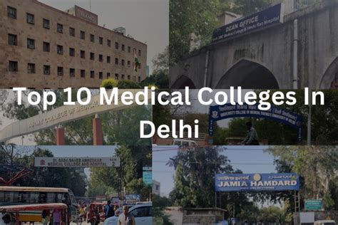 Top 10 Medical Colleges In Delhi to Start Your Career As A Doctor