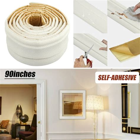 3d Self Adhesive Foam Wallpaper Borders Tsv 90inch Flexible Foam Molding Trim Waterproof