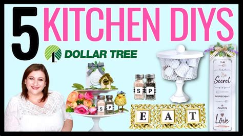 Dollar Tree 🌳 Kitchen Diys Modern Farmhouse Home Decor Display Diy