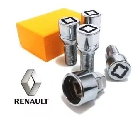 Kit Parafusos Antifurto De Rodas Premium X Renault Duster