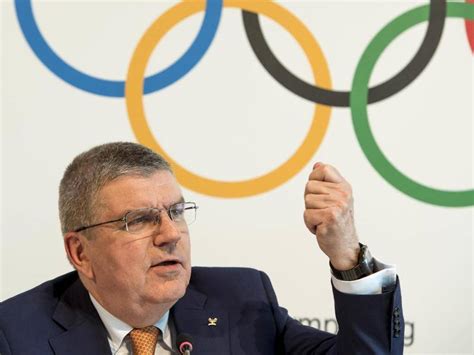 IOC Präsident für Sanktionen Bach Russland Doping bei Olympia 2014