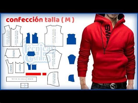 Confecci N Paso A Paso De Sudadera Con Corte En El Pecho Para Hombre