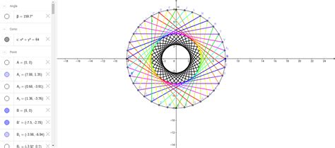 Simple String Art Geogebra