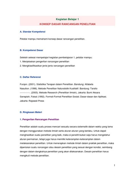 Detail Contoh Rancangan Penelitian Sederhana Koleksi Nomer