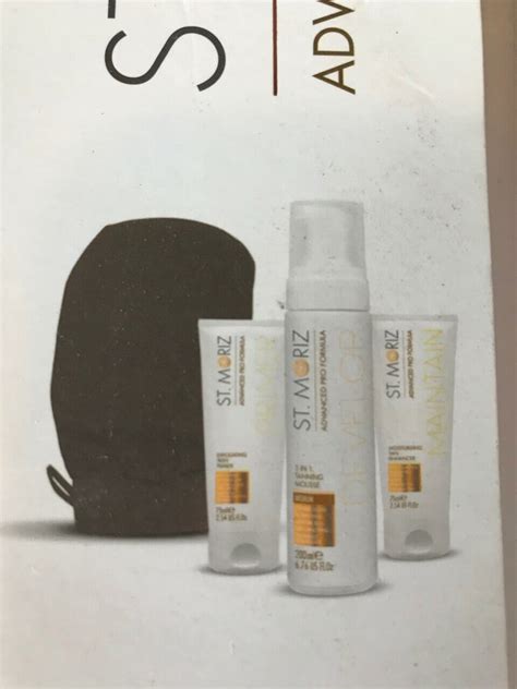 St Moriz Advanced Pro Formula Prep Tan Maintain Set Primer Mousse