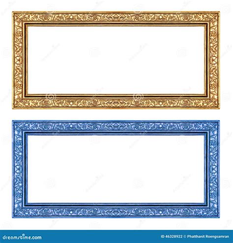 Decorative Gold Blue Border Stock Images Download 2496 Royalty Free