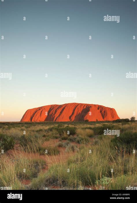 Uluru in the Northern Territory Australia Stock Photo - Alamy