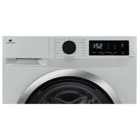 Lave Linge Hublot CONTINENTAL EDISON CELL1214ISS 12kg Largeur 60 Cm